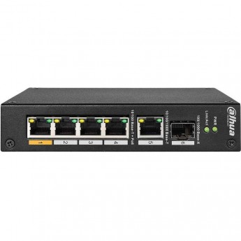 4-портовый коммутатор DAHUA DH-PFS3106-4ET-60-V2