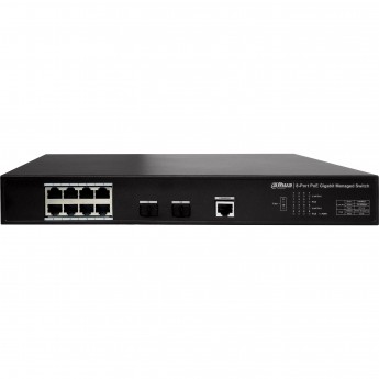 8-портовый гигабитный коммутатор с 8-РОЕ портами DAHUA DH-PFS4210-8GT-150